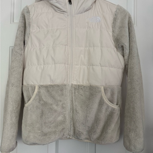 The North Face Other - The North Face Cream and Gray Girls Puffer Jacket